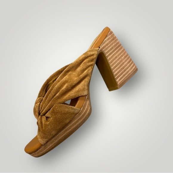 Kork-Ease Haya Platform Sandals Sz 7 Tan - Picture 8 of 15